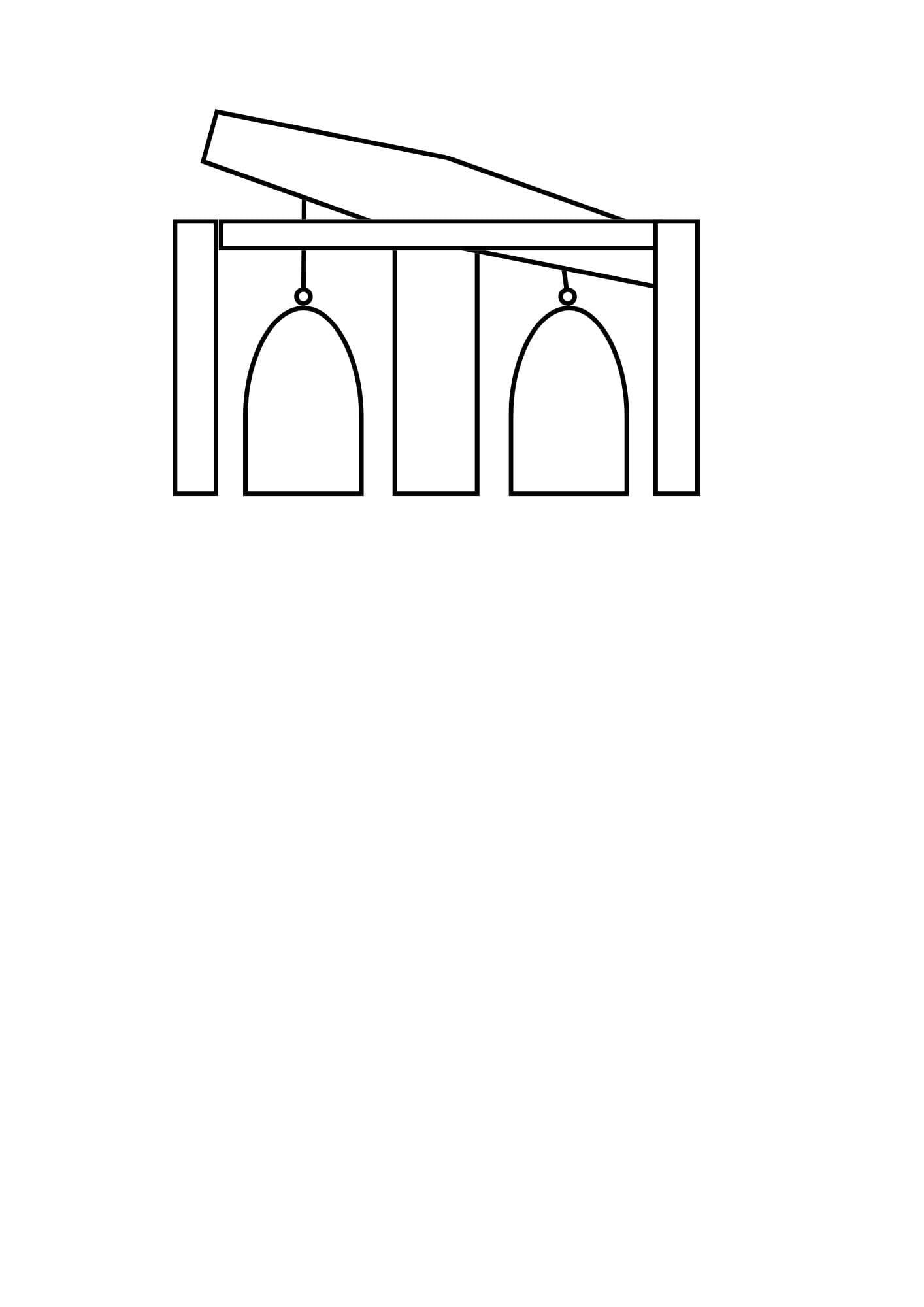 Wireframe illustration of a Boulton & Watt beam engine